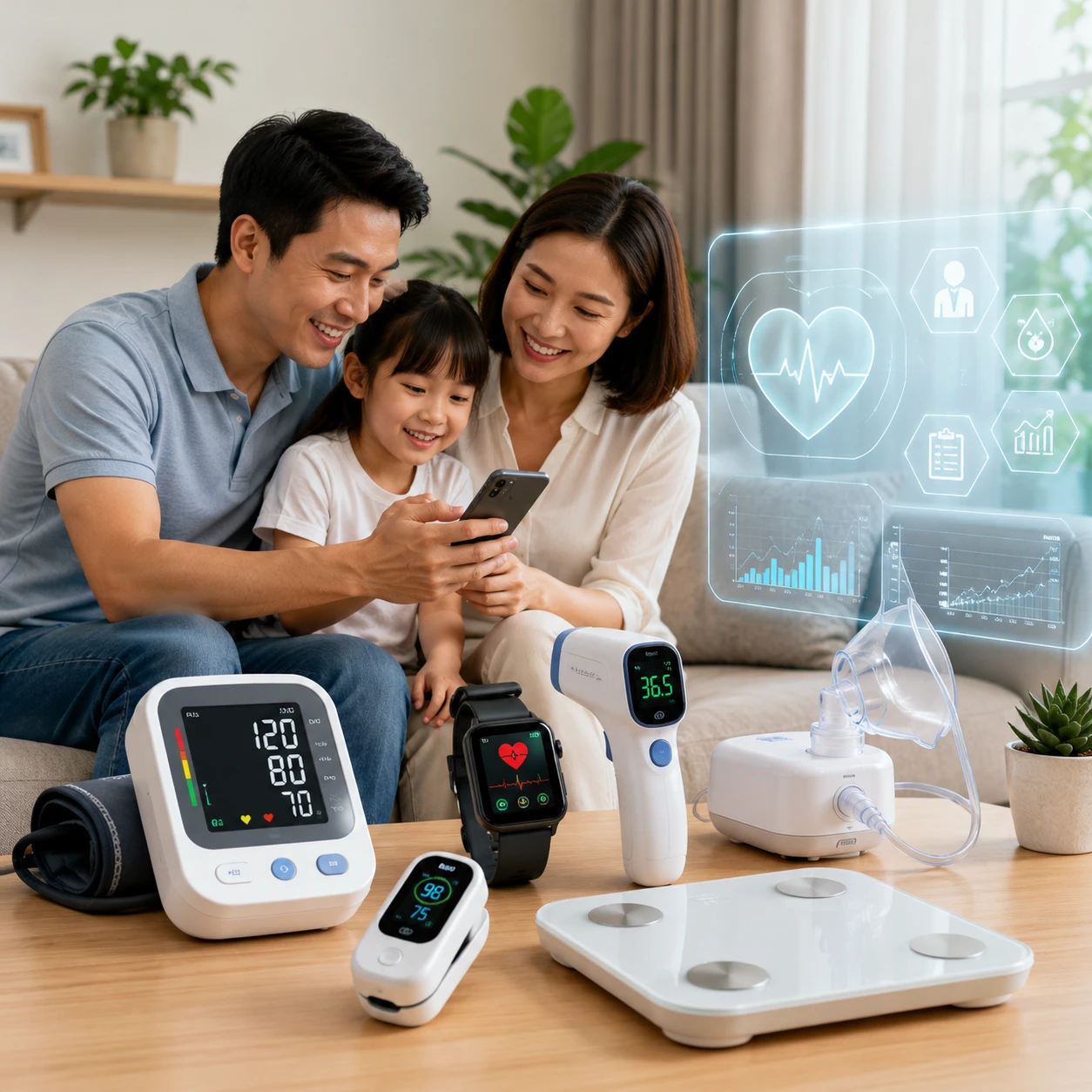 Thiết Bị Y Tế Gia Đình Giúp Theo Dõi Sức Khỏe Hiệu Quả