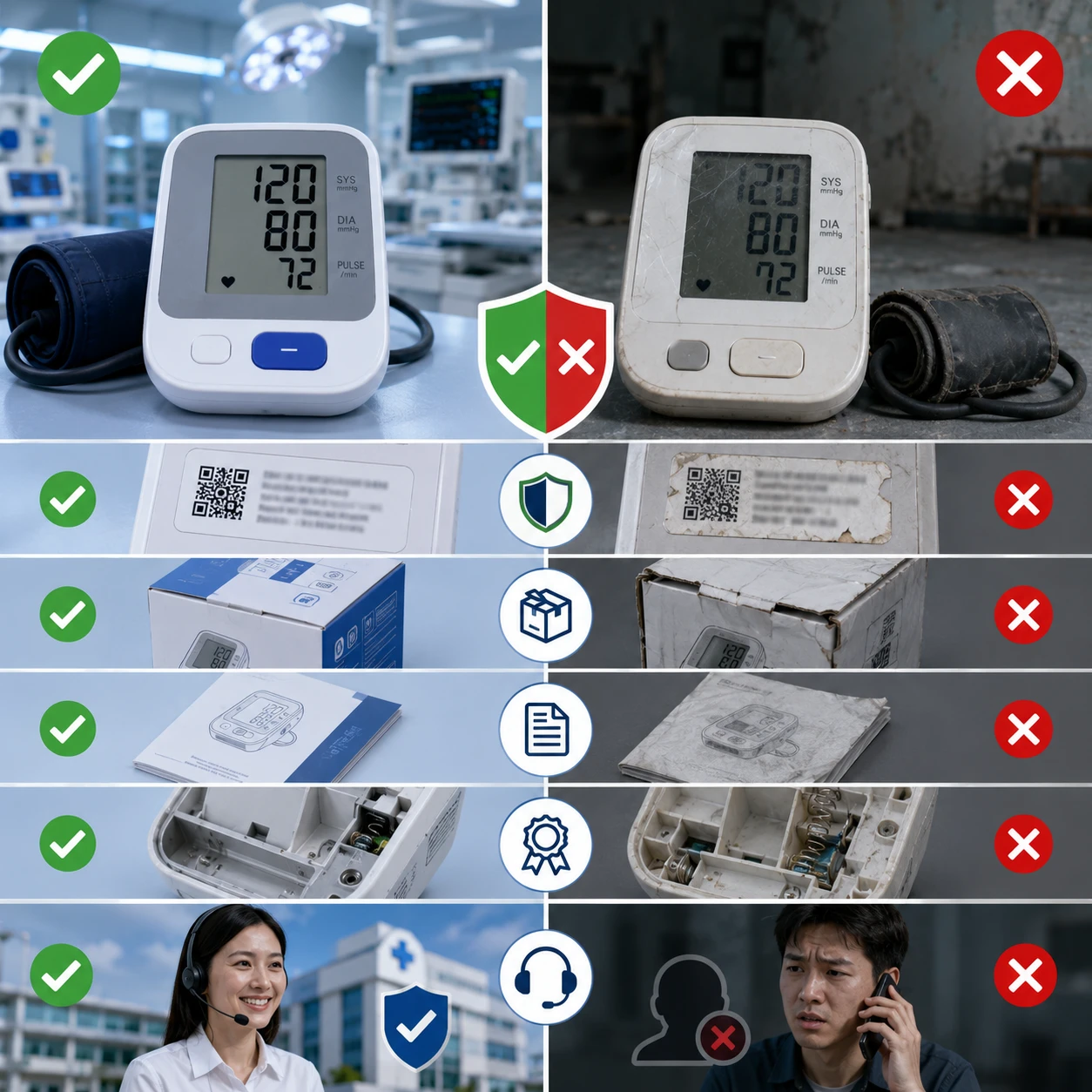Cách Phân Biệt Thiết Bị Y Tế Chính Hãng Và Hàng Kém Chất Lượng